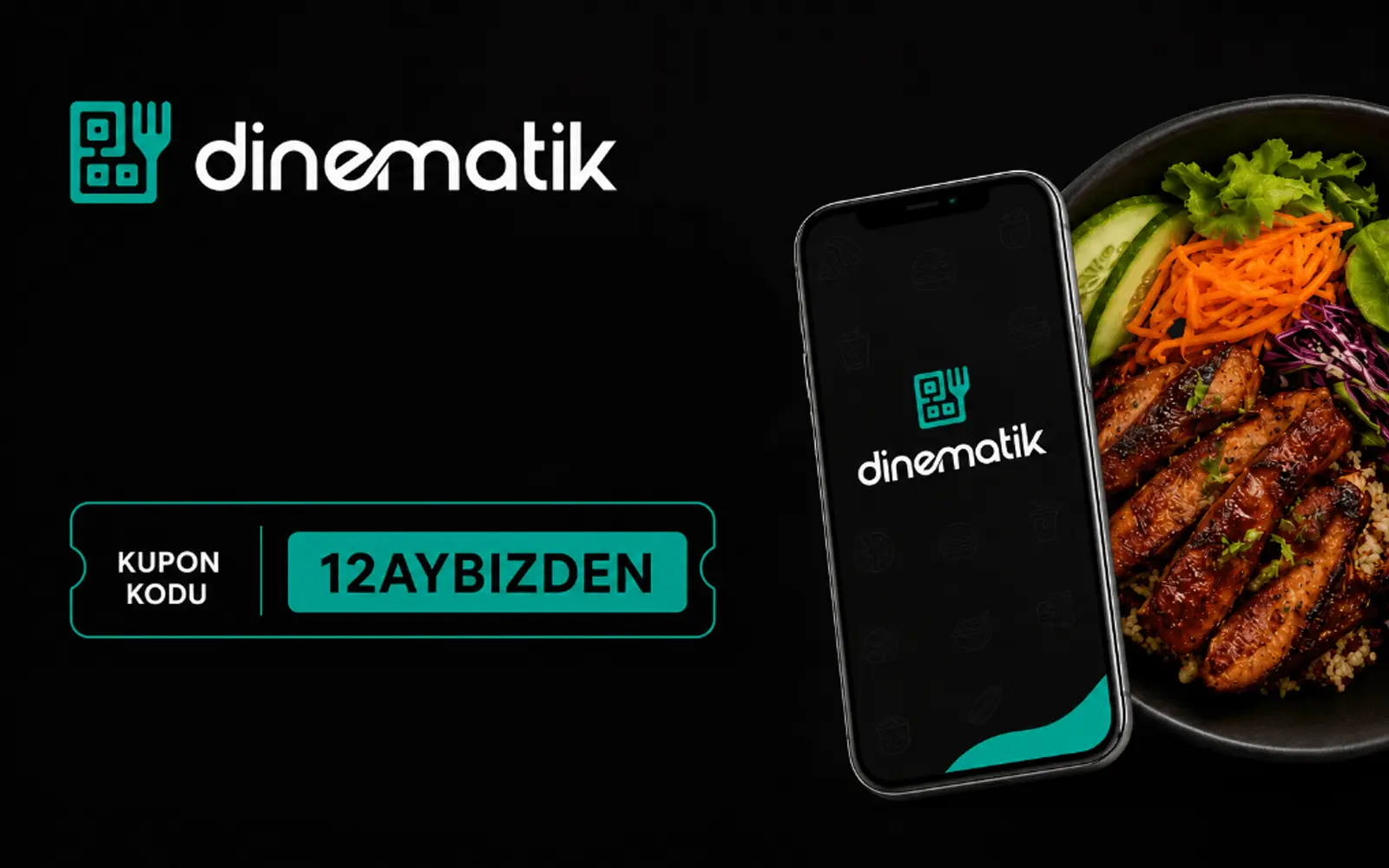 Adana’daki kebapçı ve restoranlar için Dinematik QR menü — 12 ay ücretsiz kampanya